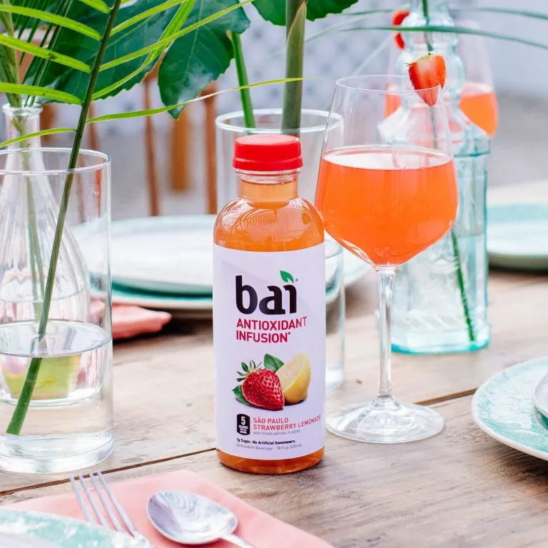 Strawberry Lemonade Cocktail - Bai Flavor Life