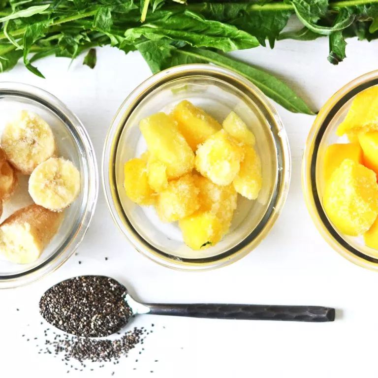 Malawi Mango Dandelion Green Super Smoothie