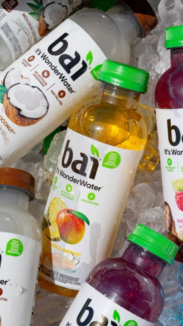 Only the best hydrate with Bai. Wouldn’t you agree?
 #ItsWonderWater